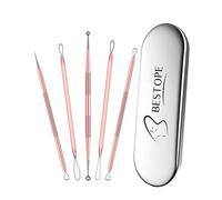 TAYTHI Blackhead Remover Tool, Pimple Popper Tool Kit, Blackhead Extractor Tool for Face, Extractor Tool for Comedone Zit Acne Whitehead Blemish, Stainless Steel Extraction Tools