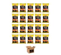 Tayto Crisps Flavoured British Potato Chips & Corn Snacks | Cheese Onion, Smoky Bacon - Party Snacks, Lunchbox Crispy Sharing Packs (Case of 20, EXY OZY BEEF £1.25 50g)