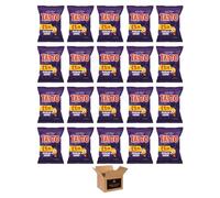 Tayto Crisps Flavoured British Potato Chips & Corn Snacks | Cheese Onion, Smoky Bacon - Party Snacks, Lunchbox Crispy Sharing Packs (Case of 20, PICKLED ONION CRISPS £1.25 65g)