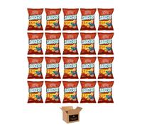 Tayto Crisps Flavoured British Potato Chips & Corn Snacks | Cheese Onion, Smoky Bacon - Party Snacks, Lunchbox Crispy Sharing Packs (Case of 20, SAUCERS BARBEQUE £1.25 45g)
