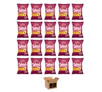 Tayto Crisps Flavoured British Potato Chips & Corn Snacks | Cheese Onion, Smoky Bacon - Party Snacks, Lunchbox Crispy Sharing Packs (Case of 20, SPIRALS BACON £1.25 45g)