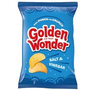 Tayto, Golden Wonder Salt and Vinegar Crisps, 32 x 32.5g