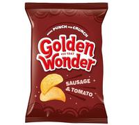 Tayto, Golden Wonder Sausage and Tomato Crisps, 32 x 32.5g