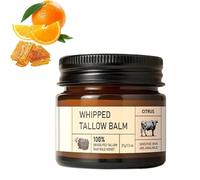Tayyib Halal Tallow Balm, Organic Grass-Fed Beef TallowBalm with Raw Honey, TallowHoneyBalm, Tallowand Honey Balm for Body & Face & Lip Moisturizer (Citrus)
