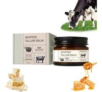 Tayyib Halal Tallow Balm, Organic Grass-Fed Tallow Balm With Raw Honey, Honey for Face & Body, Deep Hydration & Nourishment - All-Natural Raw Honeys Care (Odorless)