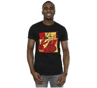 Taz Bugs Rabbit New Year T-Shirt Looney Tunes Black S