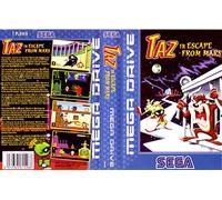 Taz Escape From Mars Mega Drive Replacement Box Art Case Insert Cover Only
