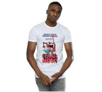 Taz I Carol Now T-Shirt Looney Tunes White M