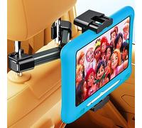 TAZENI Tablet iPad Holder for Car Mount Backseat Headrest Fit Thick Case Fit iPad Tablet Car Holder Mount - Car Fit iPad Tablet Holder Back Seat Car Travel Road Trip Essentials Kids 4-12.9‘’ Devices