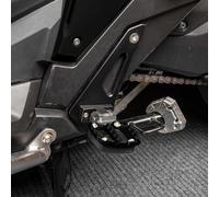 TAZGANTAX Foldable Rearset Foot Pegs fit for Ho-nda X-ADV 750 2021 2022 2023 Motorbike Footrest Pegs Rear Sets Footpeg Feet Pegs Rests Pedals XADV 750 X ADV750 Accessories (Black)
