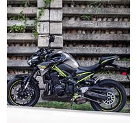 TAZGANTAX Motorcycle Accessories Belly Pan Engine Spoiler Lower Fairing Cowling Cover Body Frame Panel Compatible With Ka-wa-saki Z900 Z 900 2020 2021 2022 2023 (Black)