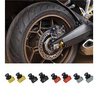 TAZGANTAX Motorcycle CNC Aluminum Rear Wheel Fork Axle Slider Swingarm Spools Stand Pick Up for H.onda CB650R CBR650R CB 650R CBR 650R CB 650 R CBR 650 R 2019 2020 2021 2022 2023 (Black)