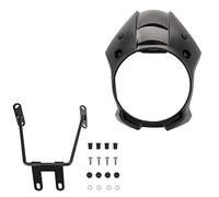 TAZGANTAX Motorcycle Front Mask Cover Windshield Wind Deflector for Rebel CMX 500 300 Headlight Fairing Cowl Windscreen Compatible with Ho-nda Rebel CMX500 CMX300 2017 2018 2019 (Black)