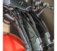 TAZGANTAX Motorcycle Handlebar Riser Clamp Adaptor Mount Handle Bar 100MM Raiser Bracket Compatible with Ho-nda Rebel CMX 500 300 CMX500 CMX300 2017 2018 2019 2020 2021 2022 2023 2024 Accessories Part