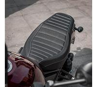 TAZGANTAX Motorcycle Integrated Seat Cushion for Rebel1100 Shock-Absorbing Passenger Driver Dual Double Seat Cover Compatible with H-onda Rebel CMX1100 CMX 1100 2021 2022 2023 2024(Matte Black)
