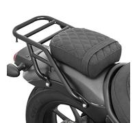 TAZGANTAX Motorcycle Rear Luggage Carrier, Black Steel Rear Luggage Carrier Rack Holder Shelf Compatible with Ho-nda CMX Rebel 300/500 2017 2018 2019 2020 2021 2022