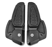 TAZGANTAX Motorcycle Rear Passenger Extension Foot Pad Footpegs Foldable Pedals Rests Footrest for Ves-pa Primavera 125/150 Sprint 125/150 2017 2018 2019 2020 2021 2022 (Black)