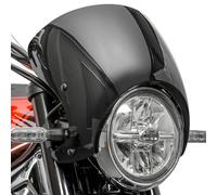 TAZGANTAX Motorcycle Round Upper Headlight Windshield Faring for Z900RS Windscreen Wind Deflector Protector Compatible with Ka-wasaki Z 900 RS Z 900RS Z-900-RS 2018-2024(Smoke)