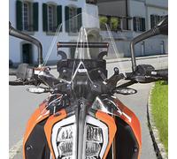 TAZGANTAX Motorcycle Touring Windshield Windscreen for DUKE390 Screen Shield Visor Wind Deflector Flyscreen Protector Compatible with K.T.M Duke 390 390Duke 2017 2018 2019 2020 2021 2022 (Clear)