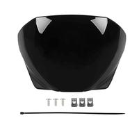 TAZGANTAX Motorcycle Upper Front Fairing Cowl Headight Wind Shield Front Mask Nose Shield Cowl compatible with Tri-umph Trident 660 Trident660 Trident-660 Accessories 2021 2022 2023 (Black)