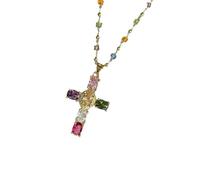 TAZIZI Beautiful Unique Necklace, Religious Beads Necklace | Adjustable Chain Necklace, Bead Texture, Unisex Jewelry for Party Everyday Wear, Unique Styles