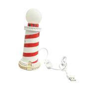 TAZIZI Bedside Lighthouse Night Light USB LED Accent Lamp
