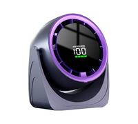 TAZIZI Fan Cooling Fan Digital Display Table with Adjustable Speed Suitable for Indoor Desk and Wall Mounting Quiet Operations