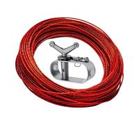 TAZIZI Hand Winch Winter Cover Cable Set for Ground Pools, 45m
