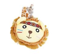 TAZIZI Lovely Animal Shape Plush Cats Toy, Bites, King of Beasts