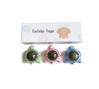 TAZIZI Natural Catnips Ball Toy for Indoor Cats, 3-piece
