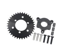 TAZIZI Sprocket Adapter Set for Drivetrain Upgrade Projects | 36T Rear Gear with Clamp 1.5 Inch Hub Adapter and Hardware Pack
