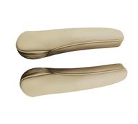 TAZIZI Stitched Side Armrest Guards, Beige | 2002-2014 Minivan Supports, Twin Covers for Family Travel, Cleaner Interior Presentation