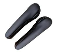 TAZIZI Stitched Side Armrest Guards, Black red | 2002-2014 Minivan Supports, Twin Covers for Family Travel, Cleaner Interior Presentation