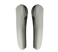TAZIZI Stitched Side Armrest Guards, Gray | 2002-2014 Minivan Supports, Twin Covers for Family Travel, Cleaner Interior Presentation