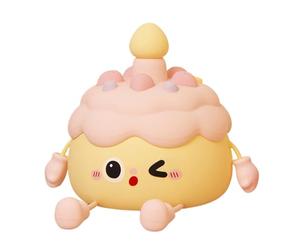 TAZIZI Touch Sensitive Ambients Lighting Birthday Cake Shape Night Light