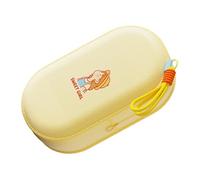 TAZIZI Zippered Swimwear Storage Box for Beach Vacation | EVA Organiser Bag with Carry Strap for Pool Essentials