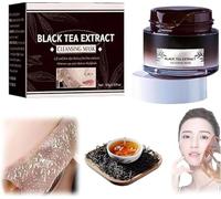 Tazo Black Tea Peel off Mask,Herbal Refining Black Tea Skinning Face Mask,Black Tea Skinning Peel off Mask,Firm and Brighten Skin,Black Tea Extract Cleansing Mask,for All Skin Types (1 pcs)