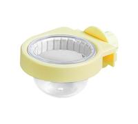 Tazón De Comida Para Pájaros, Alimentador De Jaulas De Pájaros, Alimentador De Loros Desmontable3.78x2.83x1.65 Pulgadassuministros De Riego, Cuencos De Agua Sugubre Para Cacatúas De Amor Chinchil