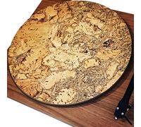 TazStudio Premium slipmat- Cork Turntable Mat for Better Sound Support on Vinyl LP Record Player- Decorative Specially Designed Cork [3mm Thick] Original Art Design-m4- Special