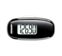 TAZUZFLA 3D Pedometer for Walking, Simple Walking Step Counter with Removable Clip and Strap, USB Rechargeable Step Tracker with Backlight, Accurate Step Counter for Men Women Kids Seniors