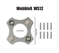 TAZYYZUU 3D Printer Accessory DIY HevORT NF WobbleX WS8 / WS12 WS16 Coupling for Z-axis T8 SFU1204 SFU1604 Ball Screw Hot Bed(WobbleX WS12)