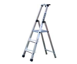 TB Davies 1211-023, 3 Tread Maxi 110 Platform Steps, Platform Height 0.65m, Aluminum, EN131 Professional