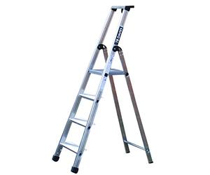 TB Davies 1211-024, 4 Tread Maxi 110 Platform Steps, Platform Height 0.88m, Aluminum, EN131 Professional