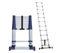 TB Davies 3.2m (10.49ft) Xtend+Climb ProSeries S2.0 Telescopic Ladder, Storage Height 0.84m (2.75ft), Max Load 150kg
