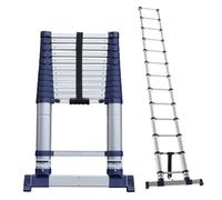 TB Davies 3.8m (12.46ft) Xtend+Climb ProSeries S2.0 Telescopic Ladder, Storage Height 0.90m (2.95ft), Max Load 150kg