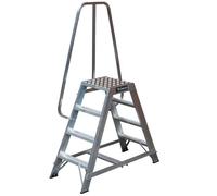 TB Davies 4 Tread DPD-Step Aluminium Trade Double-Sided Access Platform