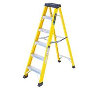 Tb Davies 6 Tread Heavy-Duty Fibreglass Swingback (1.70M) Step Ladder