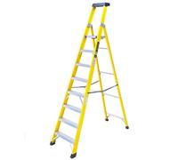 Tb Davies 8 Tread Heavy-Duty Fibreglass Platform (2.09M) Step Ladder