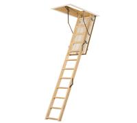 TB Davies Eurofold 2.8m Timber Loft Ladder