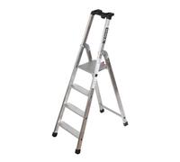 TB Davies Heavy Duty Aluminium Professional Platform Step Ladders - 4 Tread